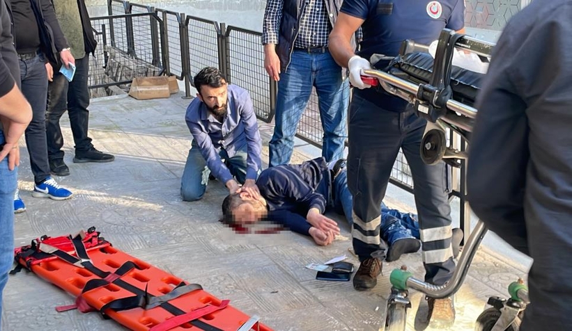  4. kattan düşen genç ağır yaralandı