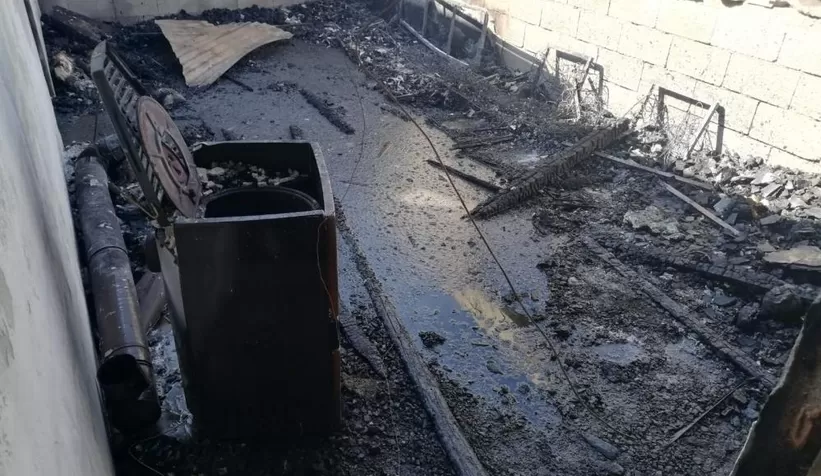4 kişilik aileye mezar olan yangının yeni görüntüsü ortaya çıktı
