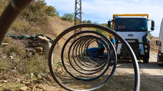 4 mahallenin 12 kilometrelik yeni hattı tamamladı