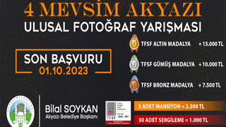 4 Mevsim Akyazı’da Yaşam  fotoğraf yarışması başladı 