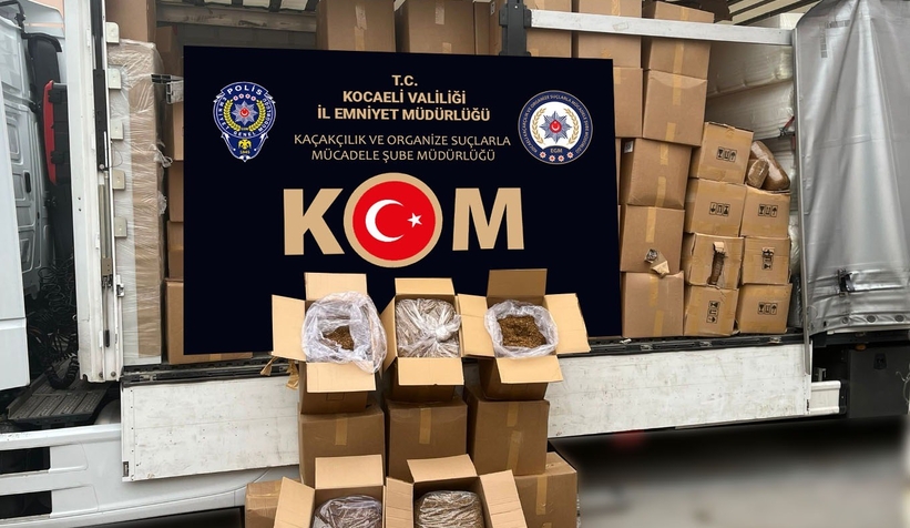 4 ton 270 kilo kaçak tütün ele geçirildi