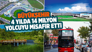 4 yılda 14 milyon yolcuyu misafir ziyaret etti