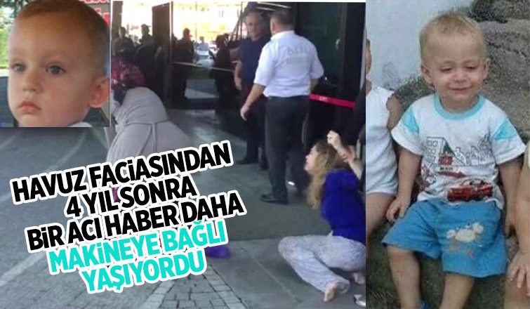 4 yıldır makineye bağlı yaşayan Kerim yaşama tutunamadı