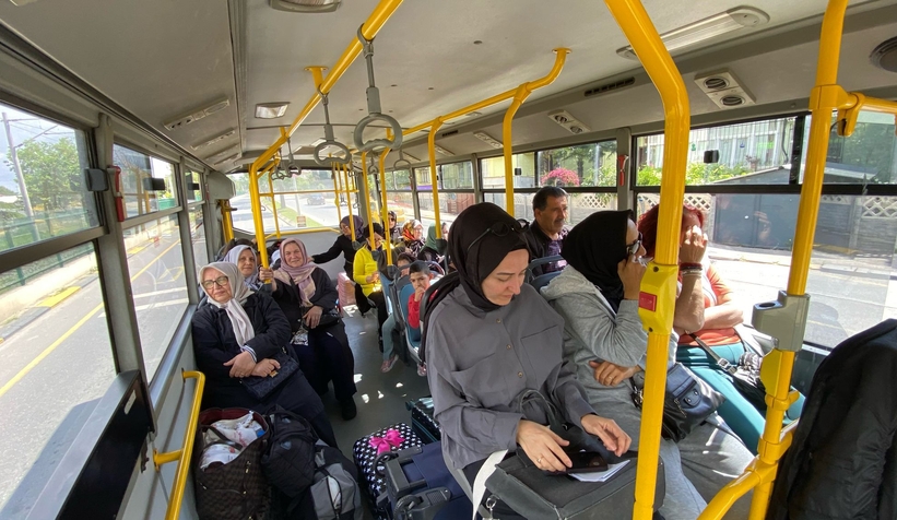 400 kişi Büyükşehir’in kaplıca tatilinde huzur buldu