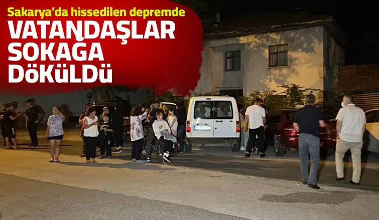 4.2'lik deprem vatandaşı sokağa döktü