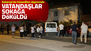 4.2'lik deprem vatandaşı sokağa döktü