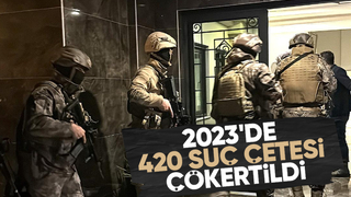 420 Organize Suç Çetesi çökertildi
