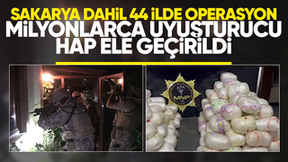 44 ilde uyuşturucuya darbe