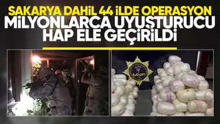 44 ilde uyuşturucuya darbe