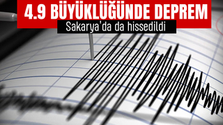 4.9 şiddetinde deprem Sakarya'da da hissedildi