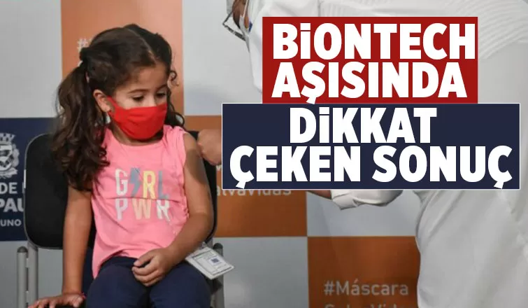 5-11 yaş grubundaki çocuklara etkisi düşük