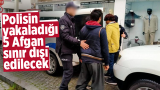 5 Afgan sınır dışı edilecek