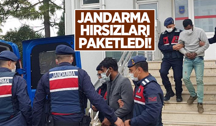 5 ayrı hırsızlığın failleri yakalandı
