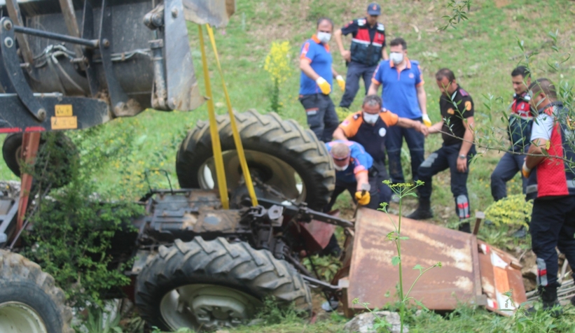 5 gün önce aldığı traktör sonu oldu