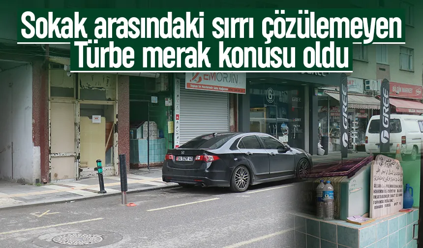 5 katlı apartmanın zeminindeki türbe merak konusu oldu