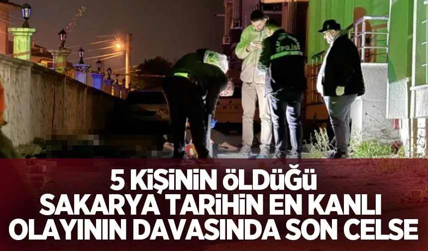5 kişinin öldüğü çatışmanın davasına devam edildi