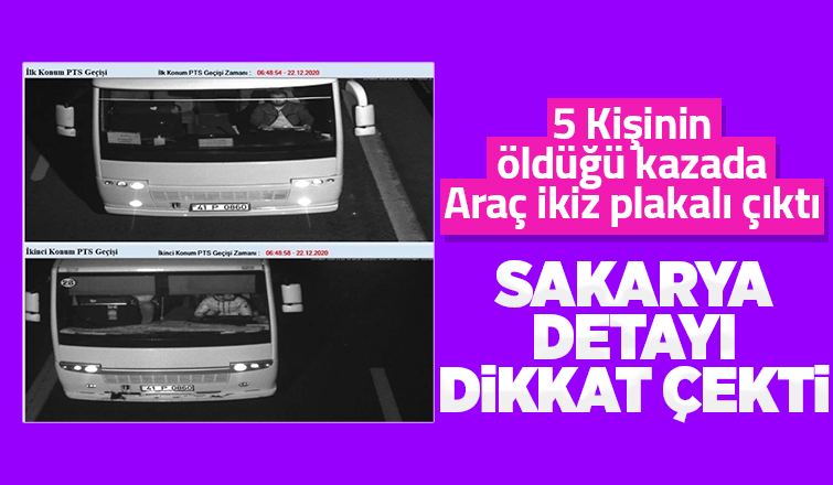 5 kişinin öldüğü kazada Sakarya detayı