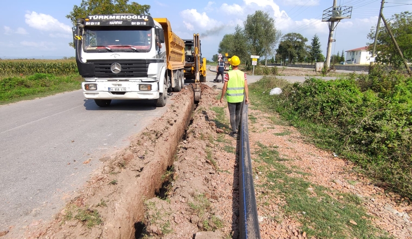 5 mahallenin içmesuyu sorunu çözüme kavuşuyor