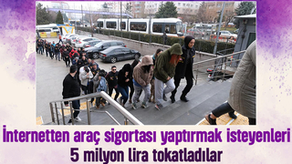 5 milyonluk vurgun yapan sigorta dolandırıcılarına operasyon