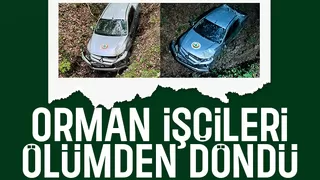 5 orman işçisi vardı, Şarampole uçtu