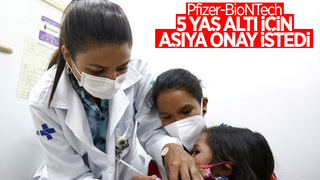 5 yaş altı çocuklar için aşı onay başvurusu