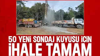 50 sondaj kuyusu açılıyor
