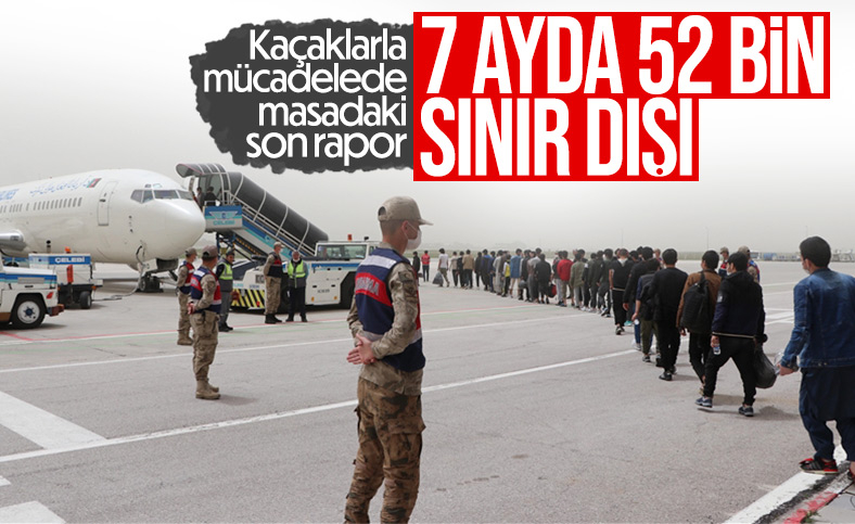 52 bin 11 göçmen sınır dışı edildi