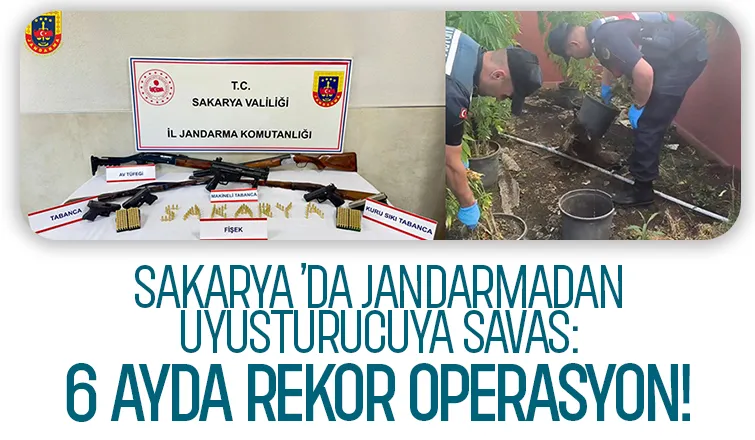 6 ayda 1.050 operasyon: 141 tutuklama