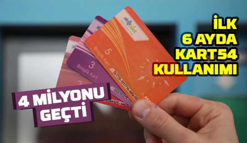 6 ayda 4 milyonu geçti