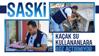 6 ayda 410 bin metreküp kaçak su kullanımının önüne geçildi