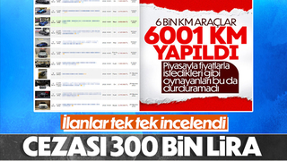 6 bin kilometre kuralını aşanlara ceza kesecek