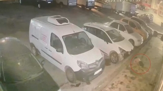 6. kattan düşerek ölmüştü; Düşme anı kamerada