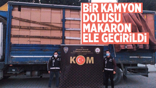 6 milyon makaron ele geçirildi