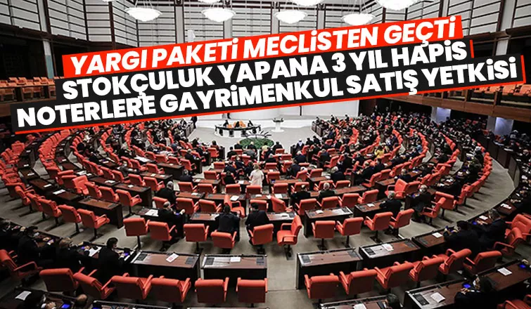 6. Yargı Paketi TBMM'de kabul edildi