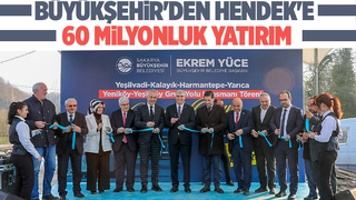 60 milyon liralık çalışmalarla Hendek’in üstyapısını yeniledik