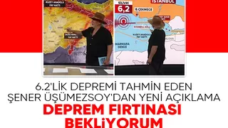6.2'lik depremi tahmin etmişti; O yeri işaret edip deprem fırtınası bekliyorum dedi