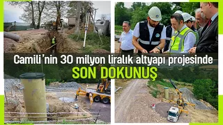 7 bin metrelik hat tamam sıra son bağlantılarda