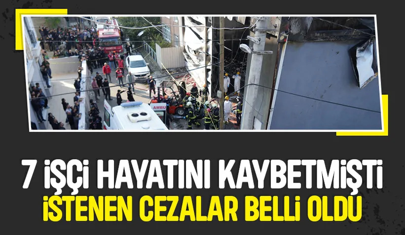 7 işçinin hayatını kaybettiği faciada iddianame tamamlandı