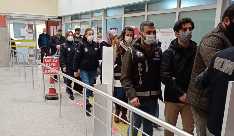 7 kişi gaybubet evlerinde yakalandı