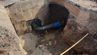 7 mahalleye içme suyu ileten hat bir günde yenilendi