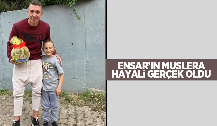 7 yaşındaki başarılı kalecinin Muslera hayali gerçek oldu