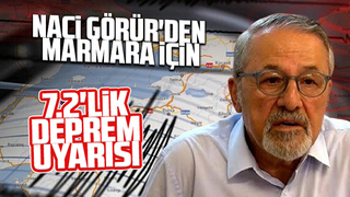 7.2'lik deprem uyarısı