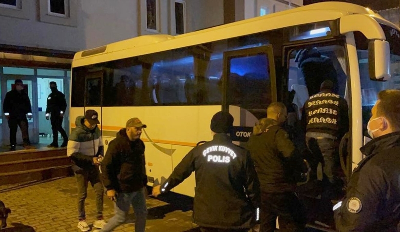 75 kaçak göçmen yakalandı