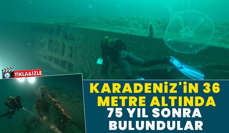 75 yıl sonra bulunan Hitler'in denizaltısı görüntülendi