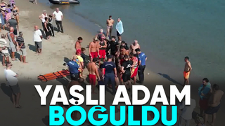 78 yaşındaki adam denizde boğuldu