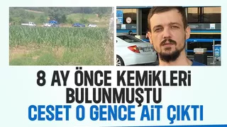 8 ay önce kemikleri bulunmuştu, bugün toprağa verilecek