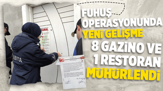 8 gazino ve 1 restoran mühürlendi