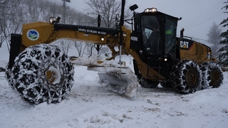 8 mahalle yolu ulaşıma açıldı