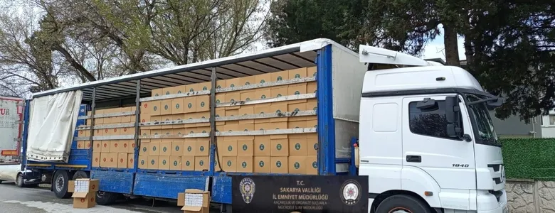 8 milyon makaron ele geçirildi