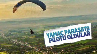 80 kişi yamaç paraşütü pilotu oldu